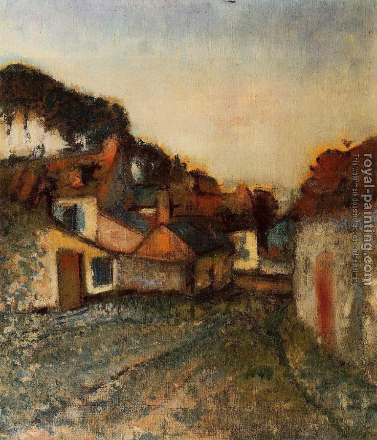 Edgar Degas : Village Street